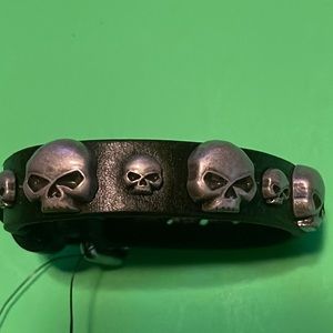 Harley Davidson Skull Catcher Cuff